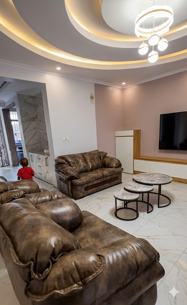 Brown Classic Leather Sofa